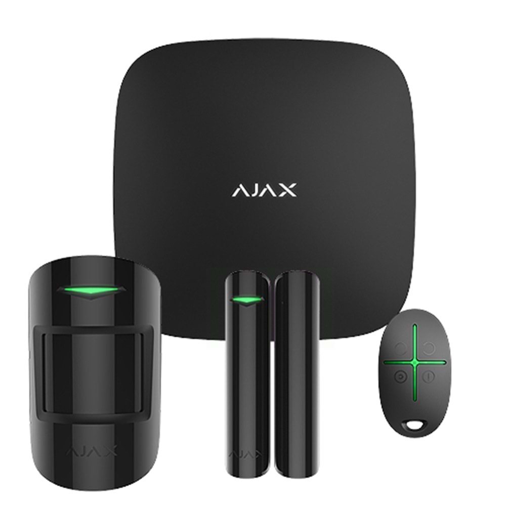 AJAX 20287 STARTERKIT ALARM BAŞLANGIÇ SETİ (SİYAH) 