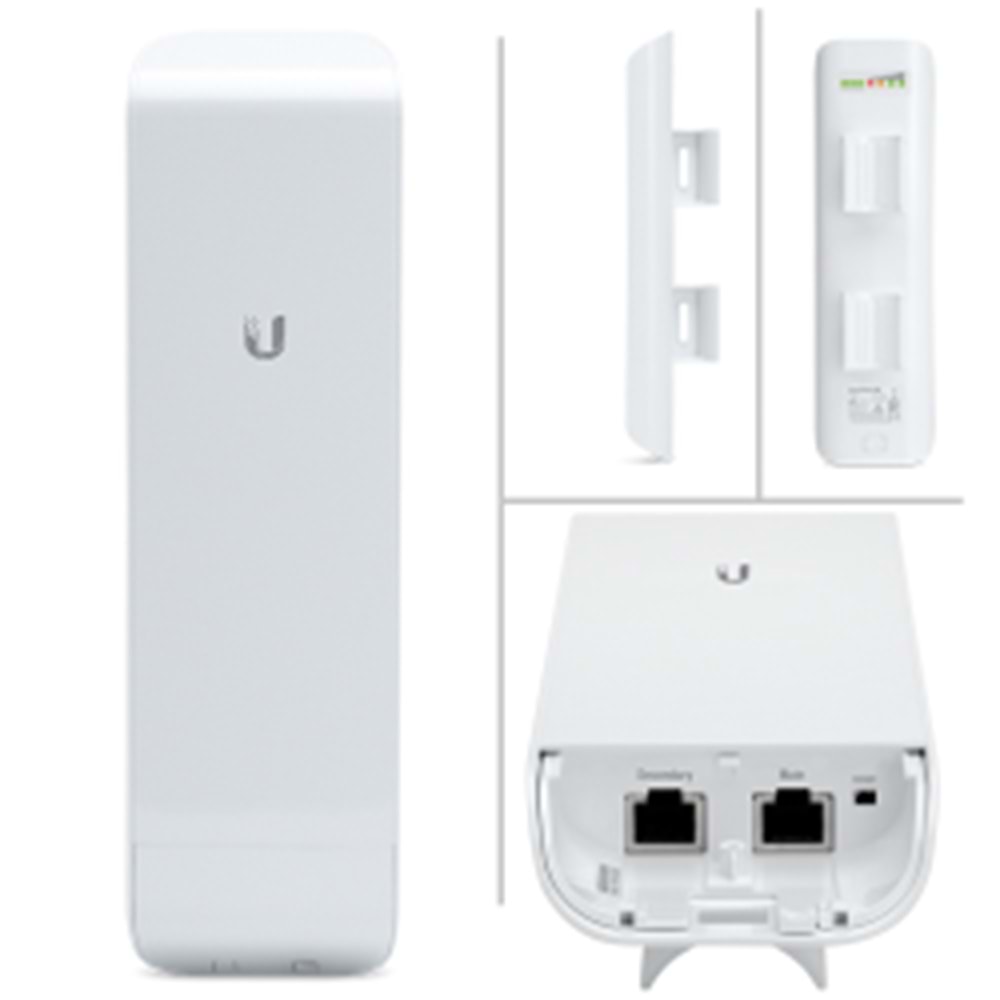 UBNT (NSM5) NANOSTATION M5 5GHZ 45 DERECE 16dBi AIRMAX OUTDOOR WIRELESS ACCESS POINT (ADAPTÖR DAHİL)