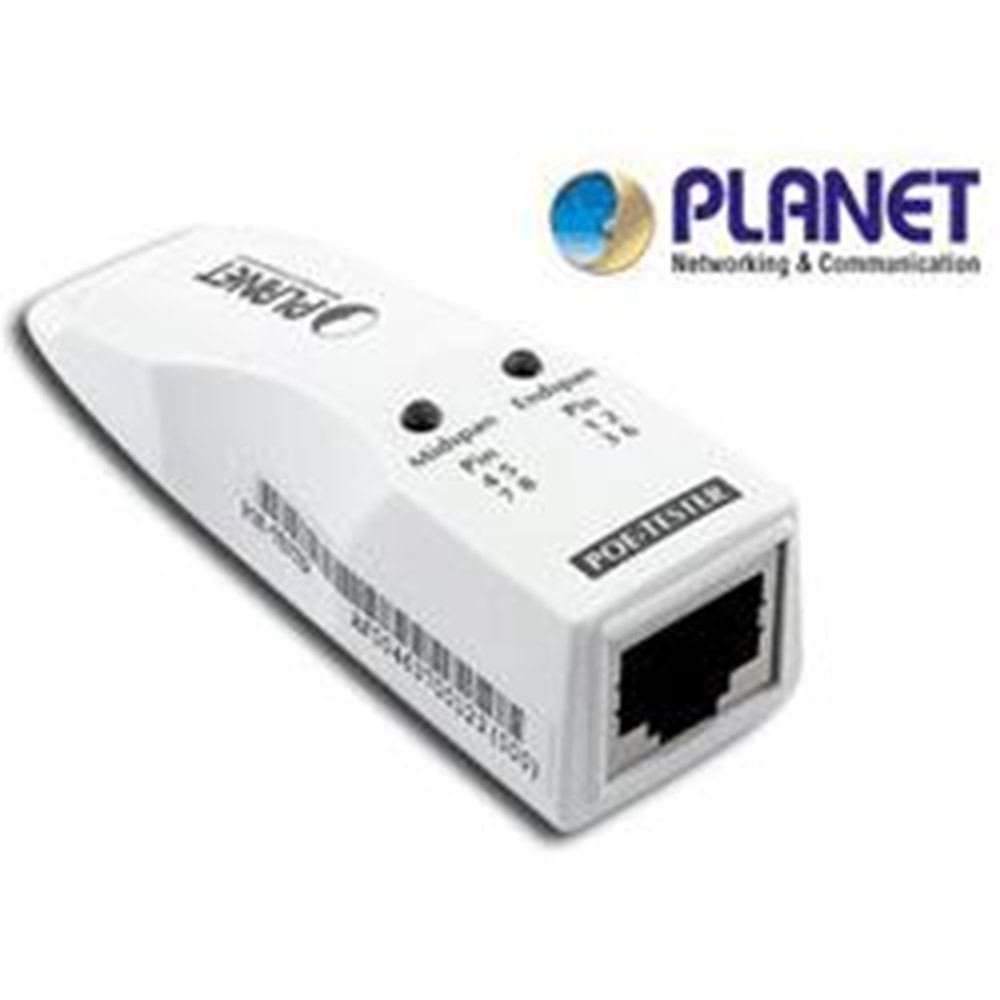 PLANET (POE) POWER OVER ETHERNET TESTER IEE802.3at
