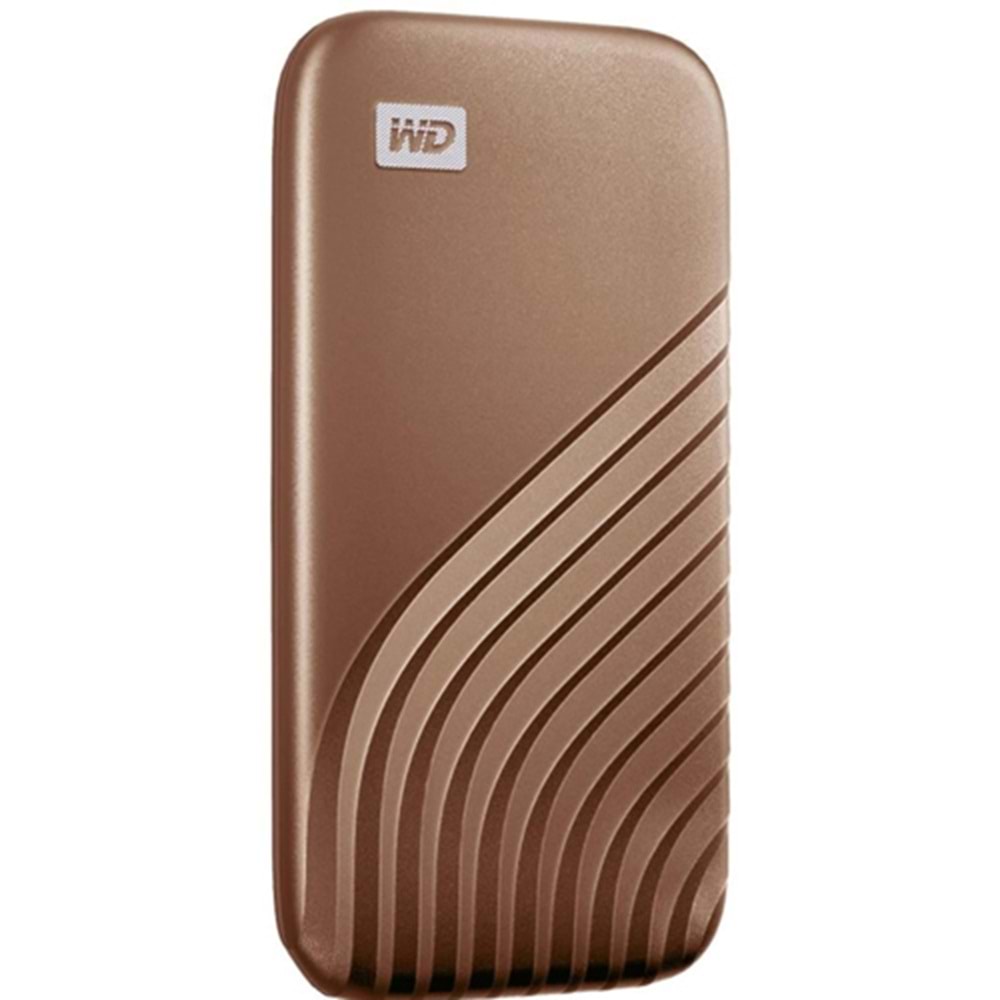 WESTERN DIGITAL (WDBAGF5000AGD-WESN) 500GB 2.5 MY PASSPORT GOLD TAŞINABİLİR SSD (1050MB/1000MB/s) 