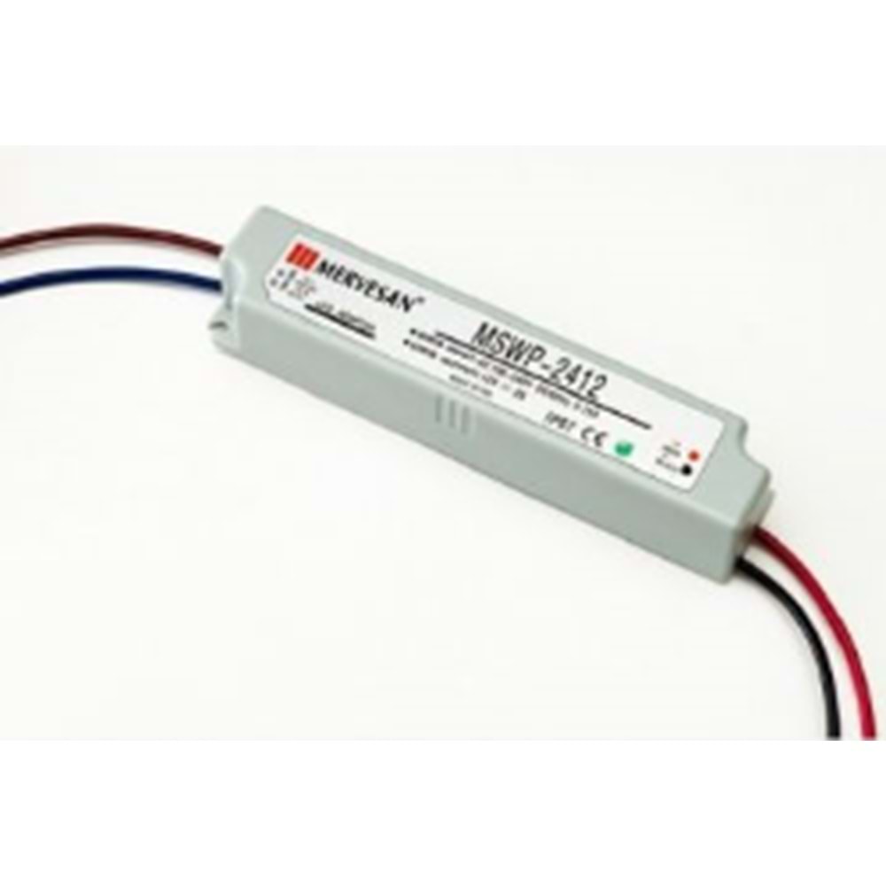 MERVESAN (MTWP-2412) 12V 2A 24W IP67 ADAPTÖR