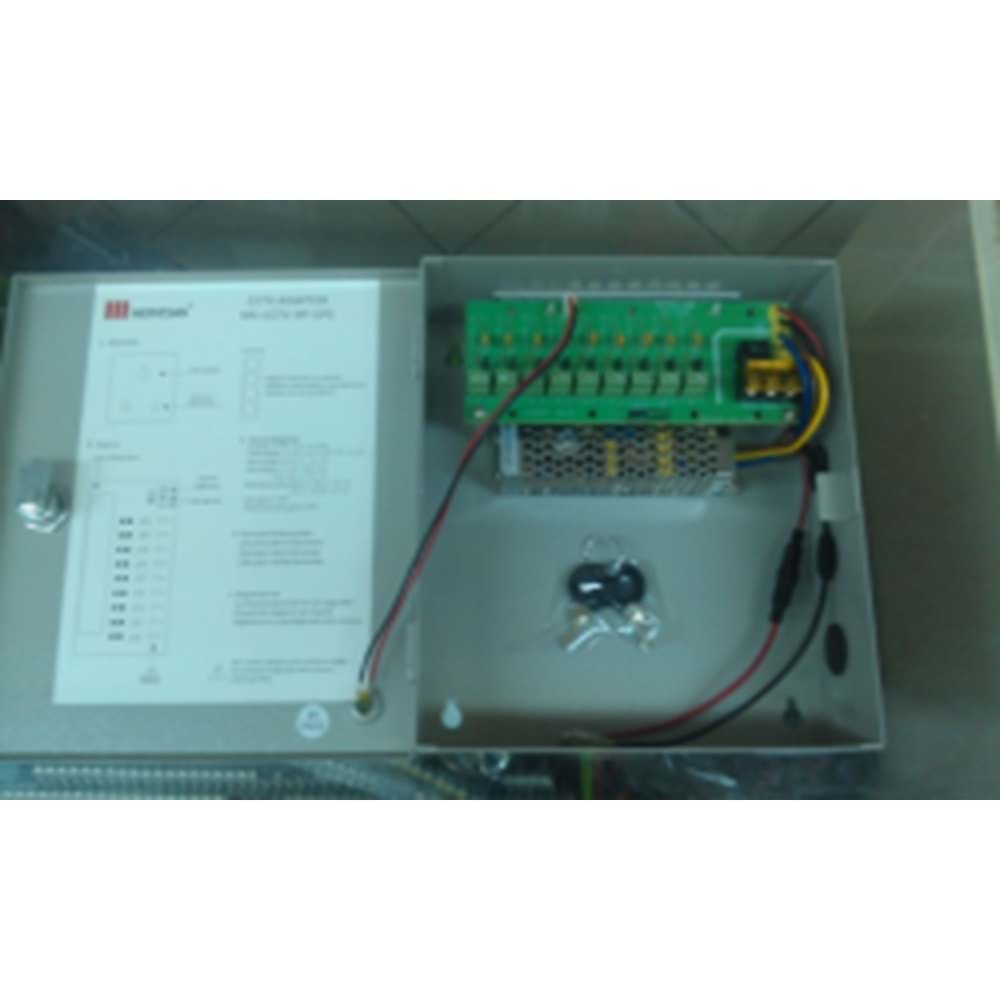 MERVESAN (MS-CCTV-9 P) 12V 5A 9 PORT CCTV ADAPTÖR