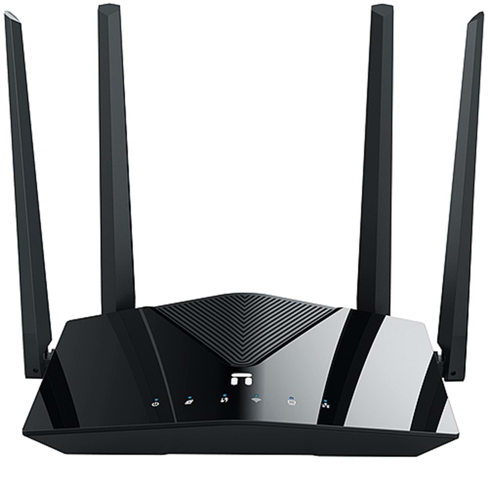 STONET NX10 (AX1500) 4 ANTENLİ 2,4Ghz 300Mbps2 5Ghz 1201 Mbps WIFI 6 GİGABİT ROUTER