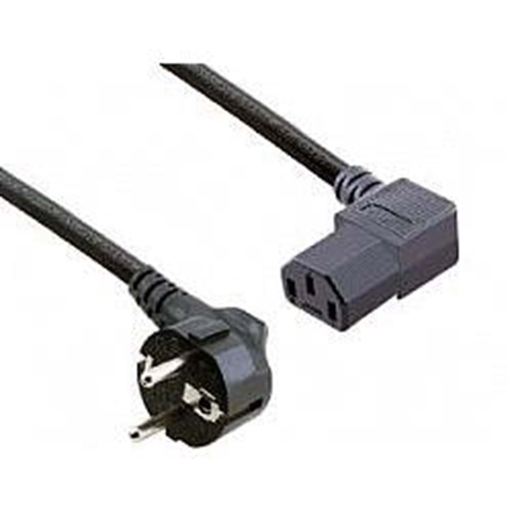 FREELINK (E3439) 1.8MT.POWER KABLO 90 DERECE 3*0.75mm 