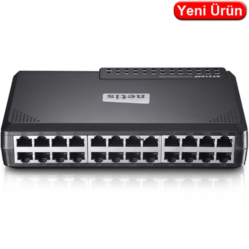 STONET (ST3124P) 24 PORT 10/100 PLASTİK KASA SWITCH 