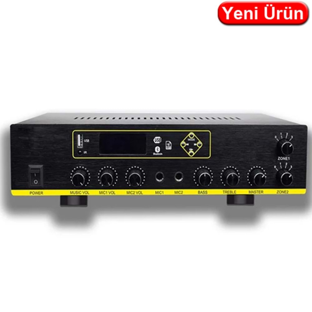 KÖNİG (K-90) 100W 2 BÖLGELİ TRAFOLU ANFİ