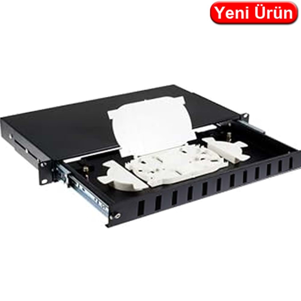 SOPTO (SPDF-I12DSCT-RMA) F/O SC DUPLEX 12 PORT 19 INC PATCH PANEL TIP FİBER SON.KUTUSU (KASET DAHİL)