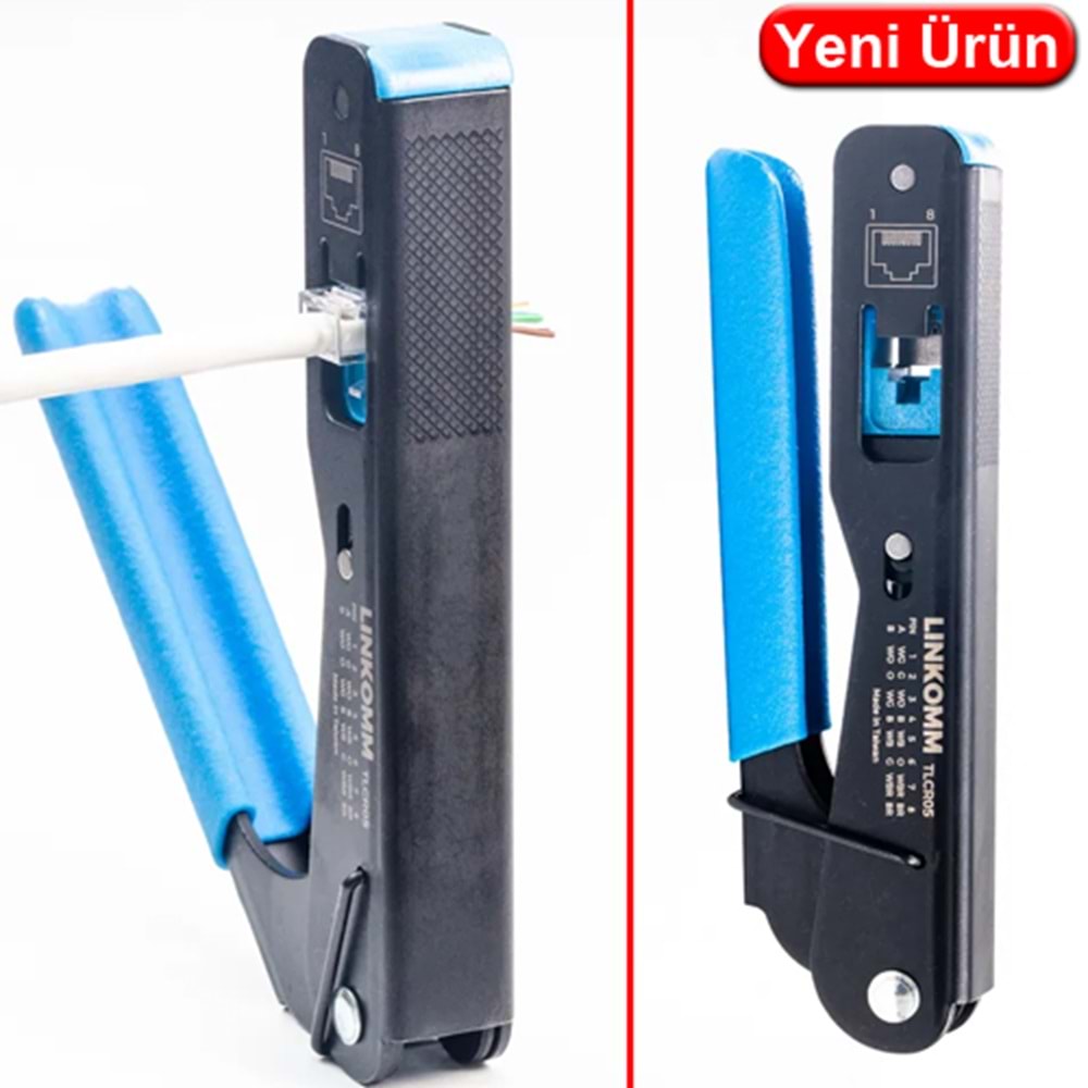 LINKOMM (TLCR05) CEP TİP ESKİ VE YENİ NESİL EZ RJ45 SIKMA PENSESİ