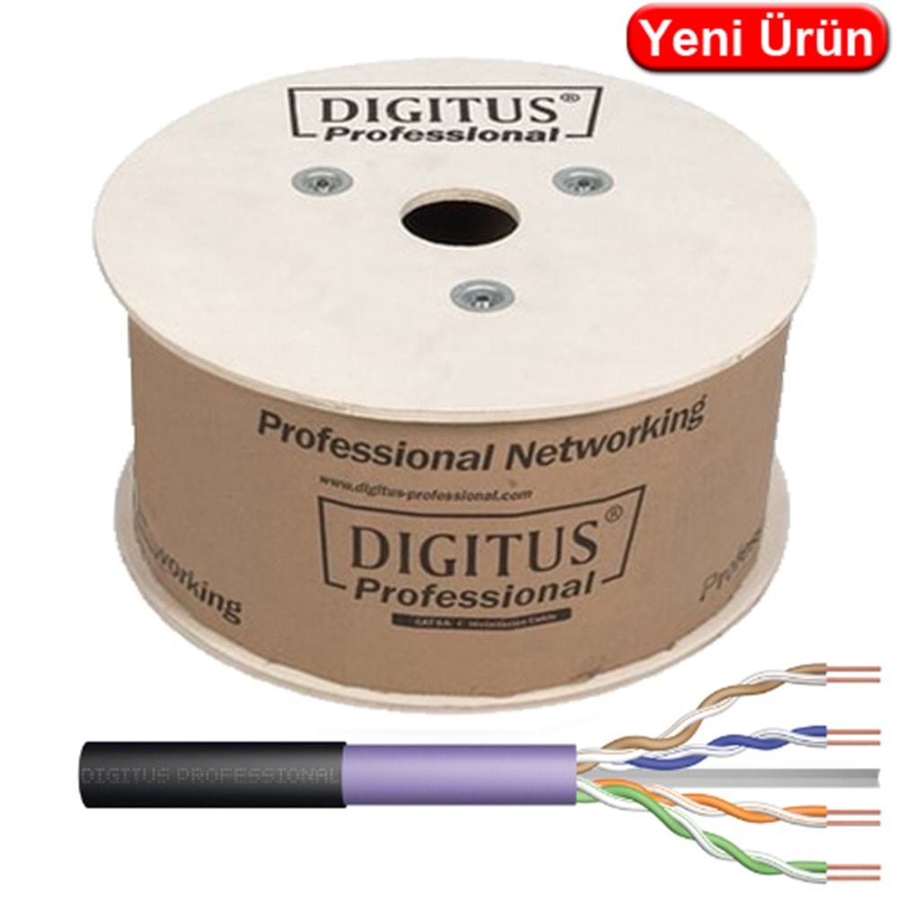 DIGITUS (DK.1613.VH.5.OD) CAT6 DIŞ ORTAM POLİETİLEN ÇİFT KILIFLI KABLO (500MT.) 