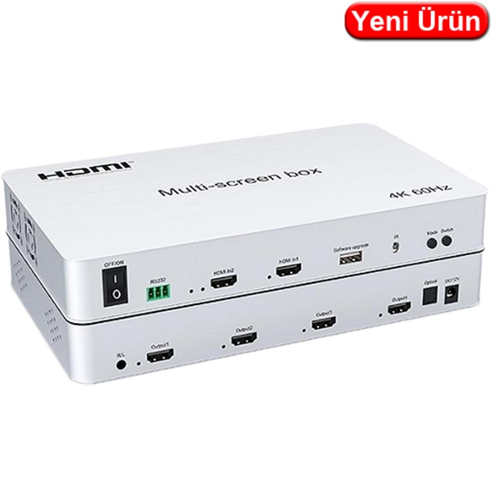 NOVACOM (NVC-HDVW12M) 4K 1X4 HDMI MULTI-SCREEN BOX