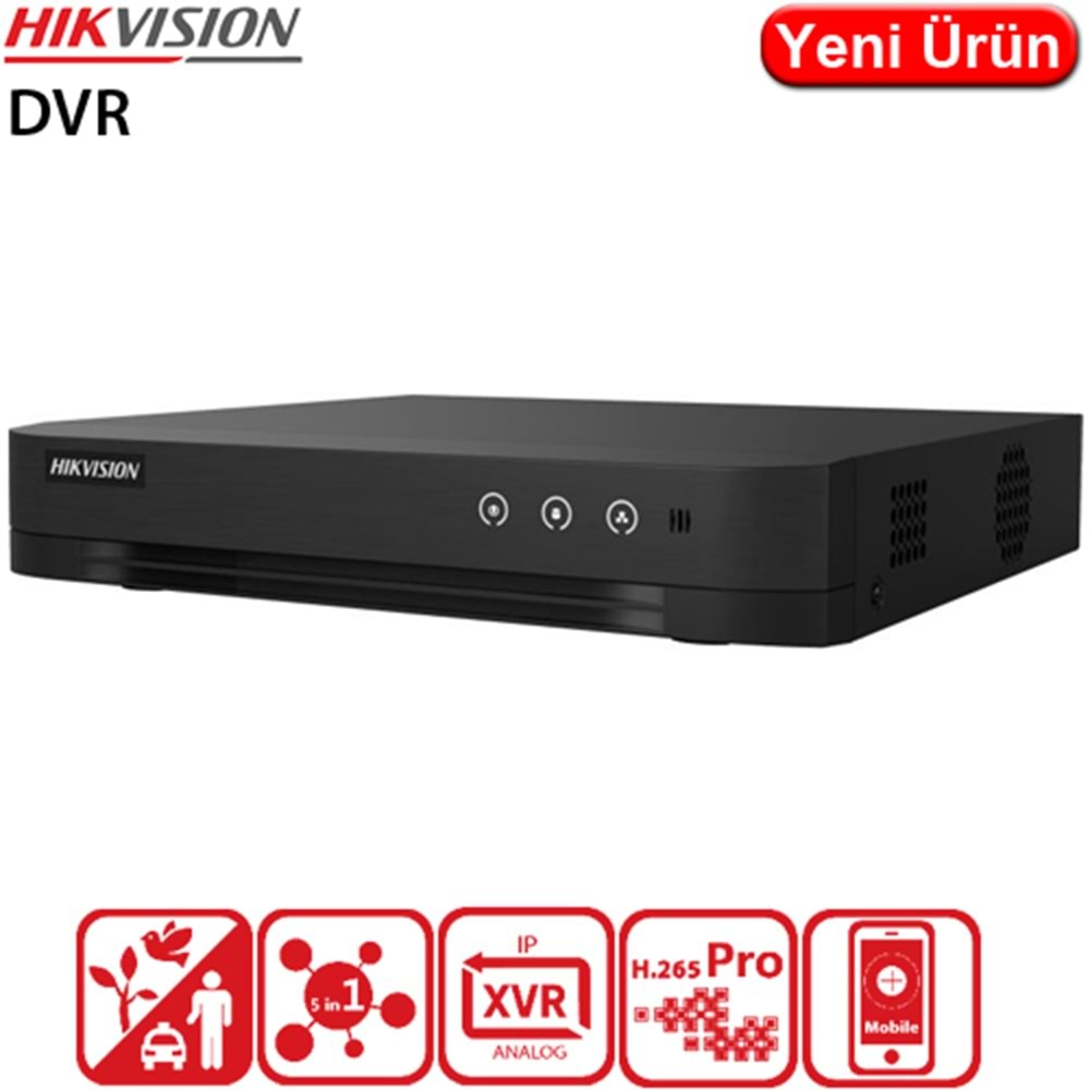 HIKVISION (DS-7208HGHI-K1) 8 KANAL 1080P 1XHDD HD-TVI KAYIT CİHAZI