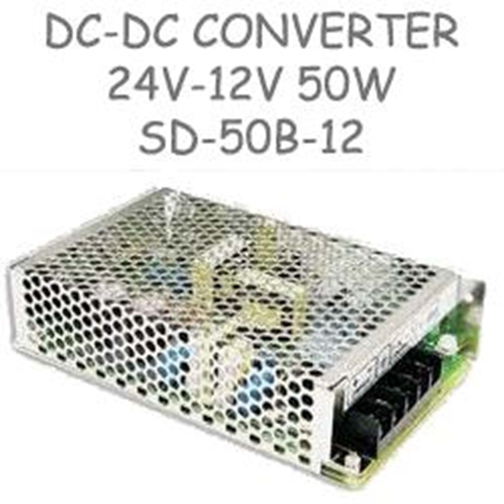 LINETECH (SD-50B-12) (DC-DC 24V-12V) 50W CONVERTER