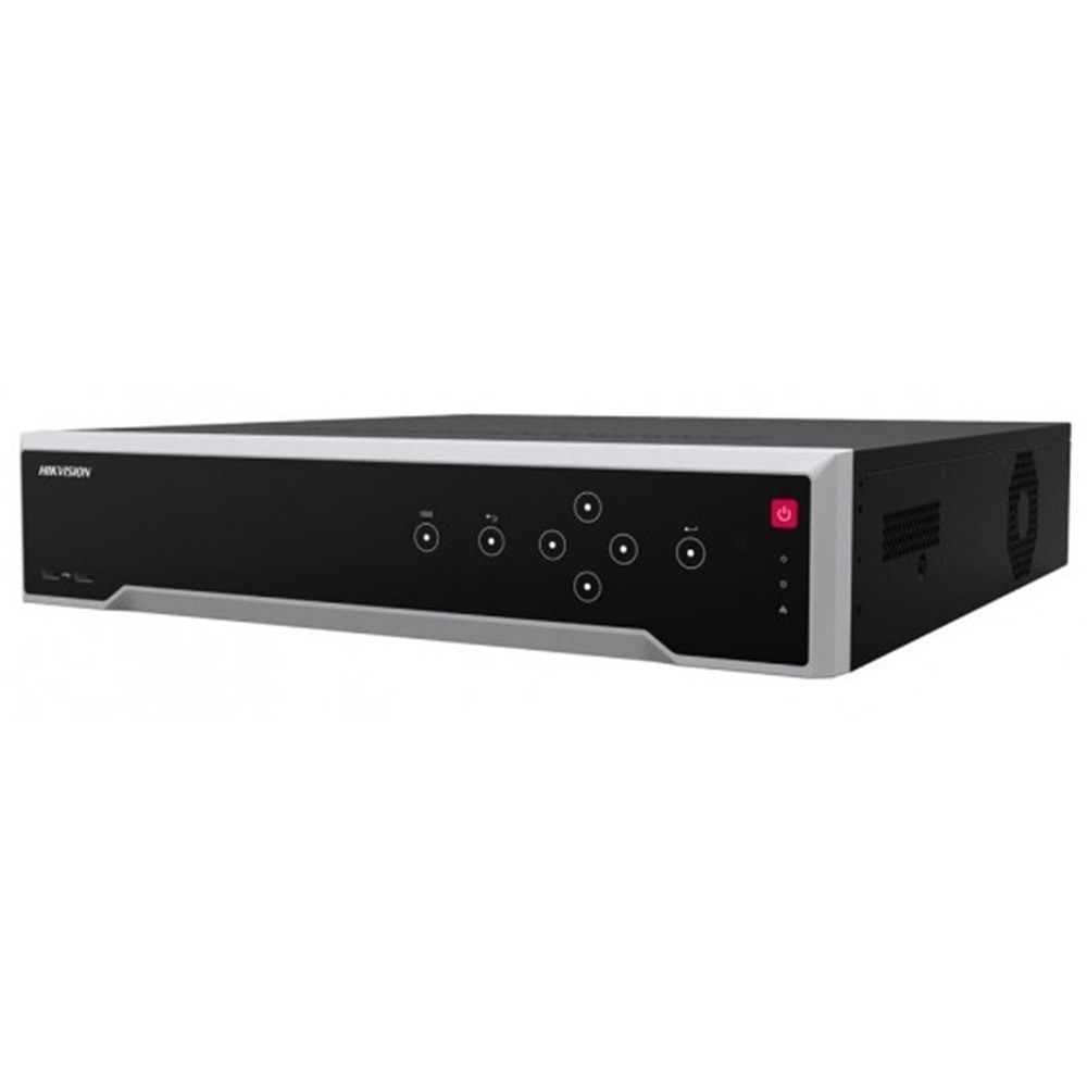 HIKVISION (DS-7764NI-M4) 64 KANAL 12MP H265 400Mbps 4x14TB SATA 2xHDMI 2xVGA 1xSES NVR KAYIT