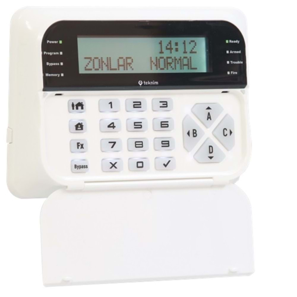 TEKNİM PARS - TSK-5710 LCD KEYPAD