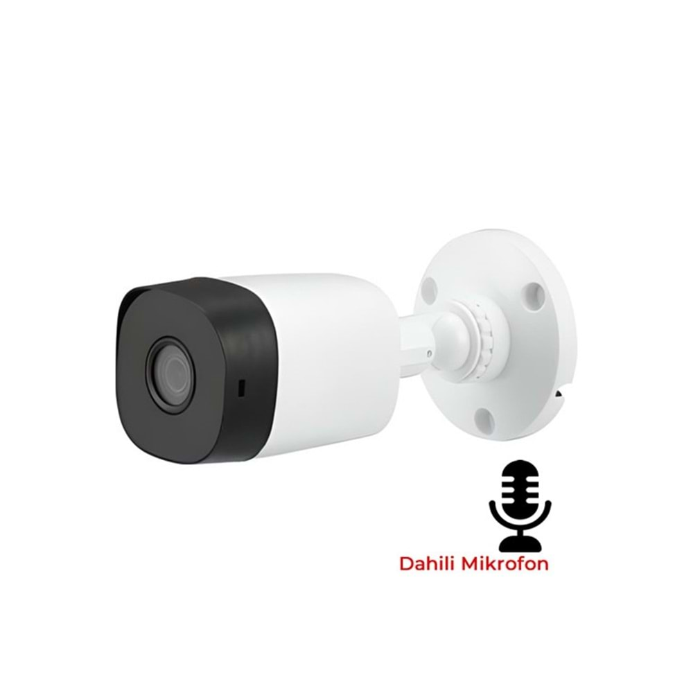 DAHUA HAC-B1A21P-A-0360B HDCVI IR BULLET KAMERA (Dahili Ses)