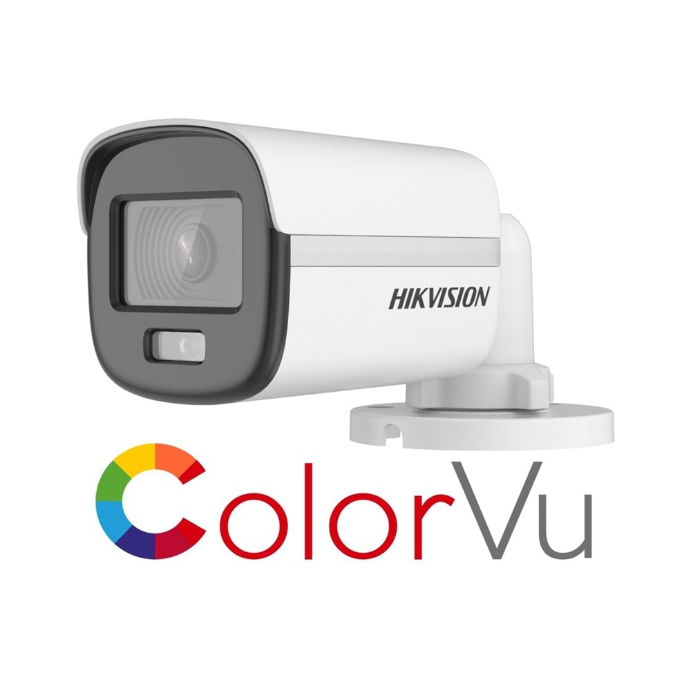 HİKVİSİON DS-2CE10DF0T-PF ColorVu TVI 2MP (2.8mm) 4 in 1 Bullet Kamera