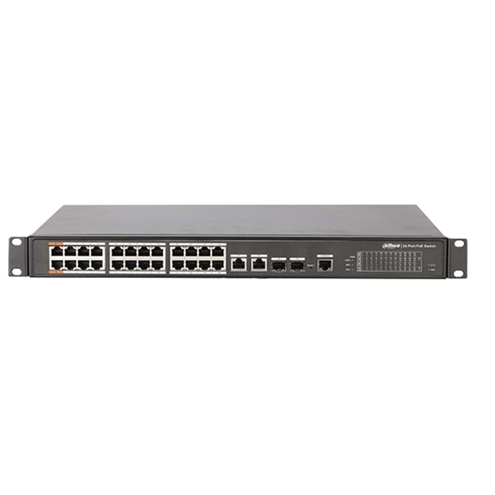 DAHUA PFS4226-24ET-360 24 PORT POE Yönetilebilir (24GE + 4GE KOMBO + 1 KONSOL)SWITCH