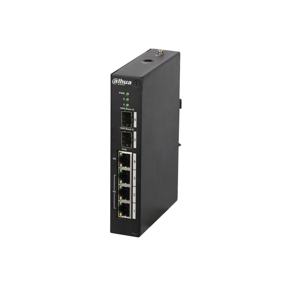 DAHUA PFS3206-4P-96 4 PORT Switch (3FE POE + 1GE Hİ-POE+2GE SFP)