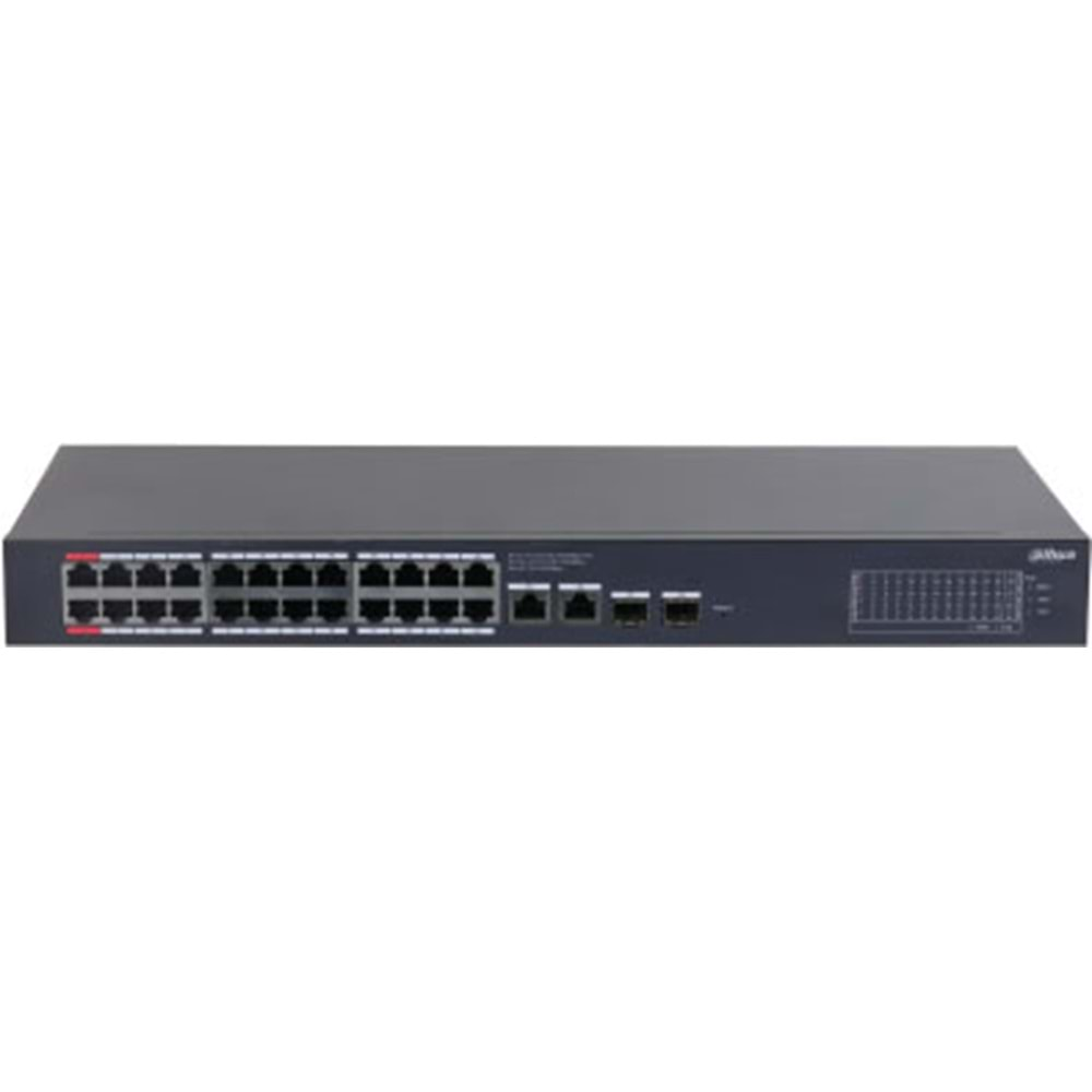 DAHUA CS4228-24GT-240 28PORT CLOUD YÖNETİLEBİLİR GB SWİTCH 24PORT PoE