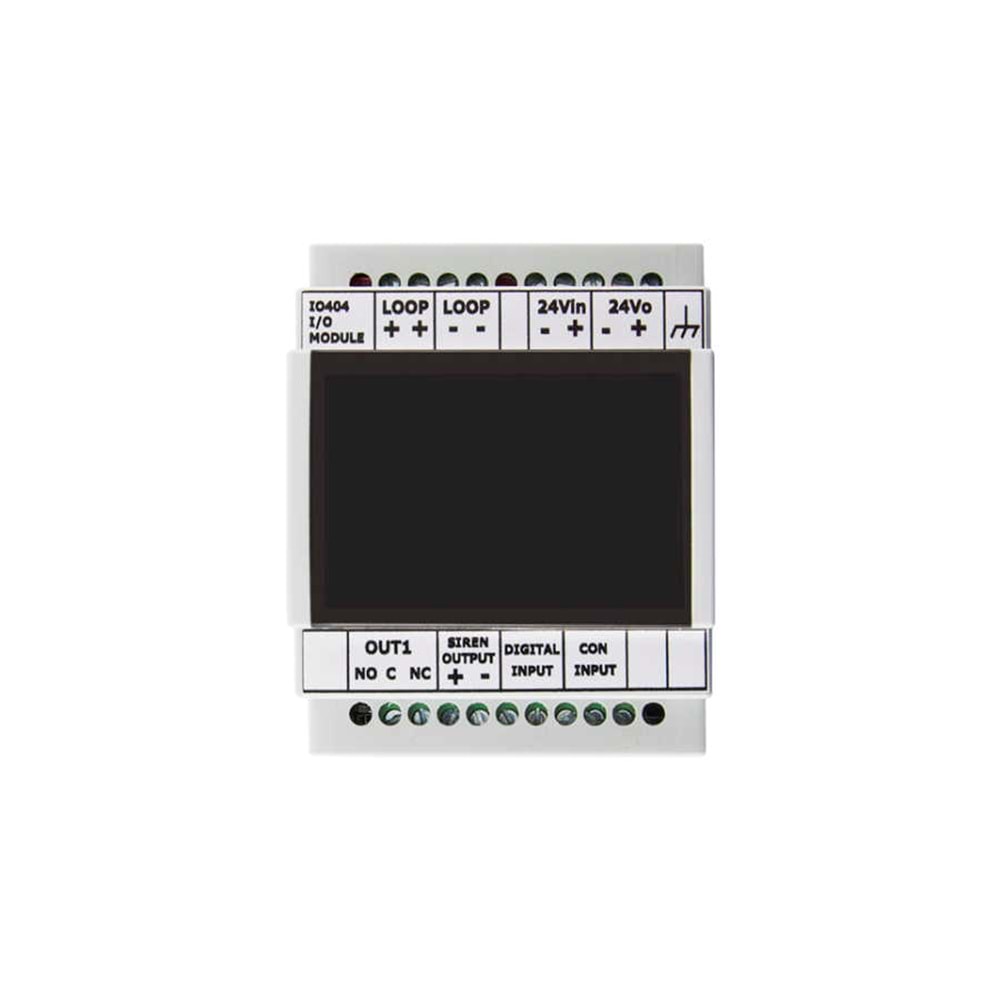 IO-404 - Adreslenebilir 4 Fonksiyonlu Seçilebilir Giriş/Çıkış Modülü