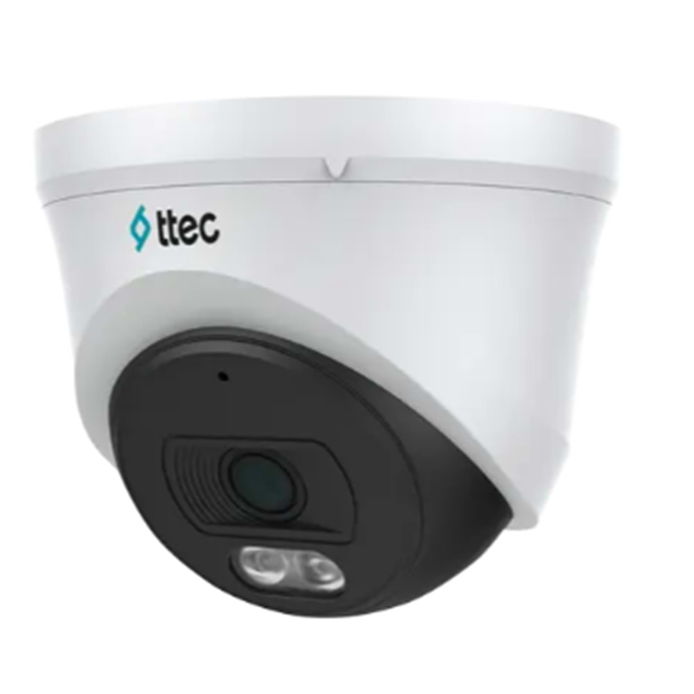TTEC IPBP-2330M-M/SL 2 MP DAHİLİ SESLİ GECE RENKLİ 2.8 MM LENSLİ IP DOME KAMERA SD KART DESTEKLİ H.265+ 30 MT GECE GÖRÜŞ