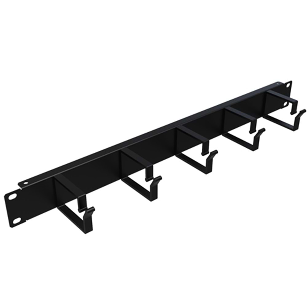 FREELINK (U6002) 1U 5 KANCALI METAL SİYAH ORGANİZER