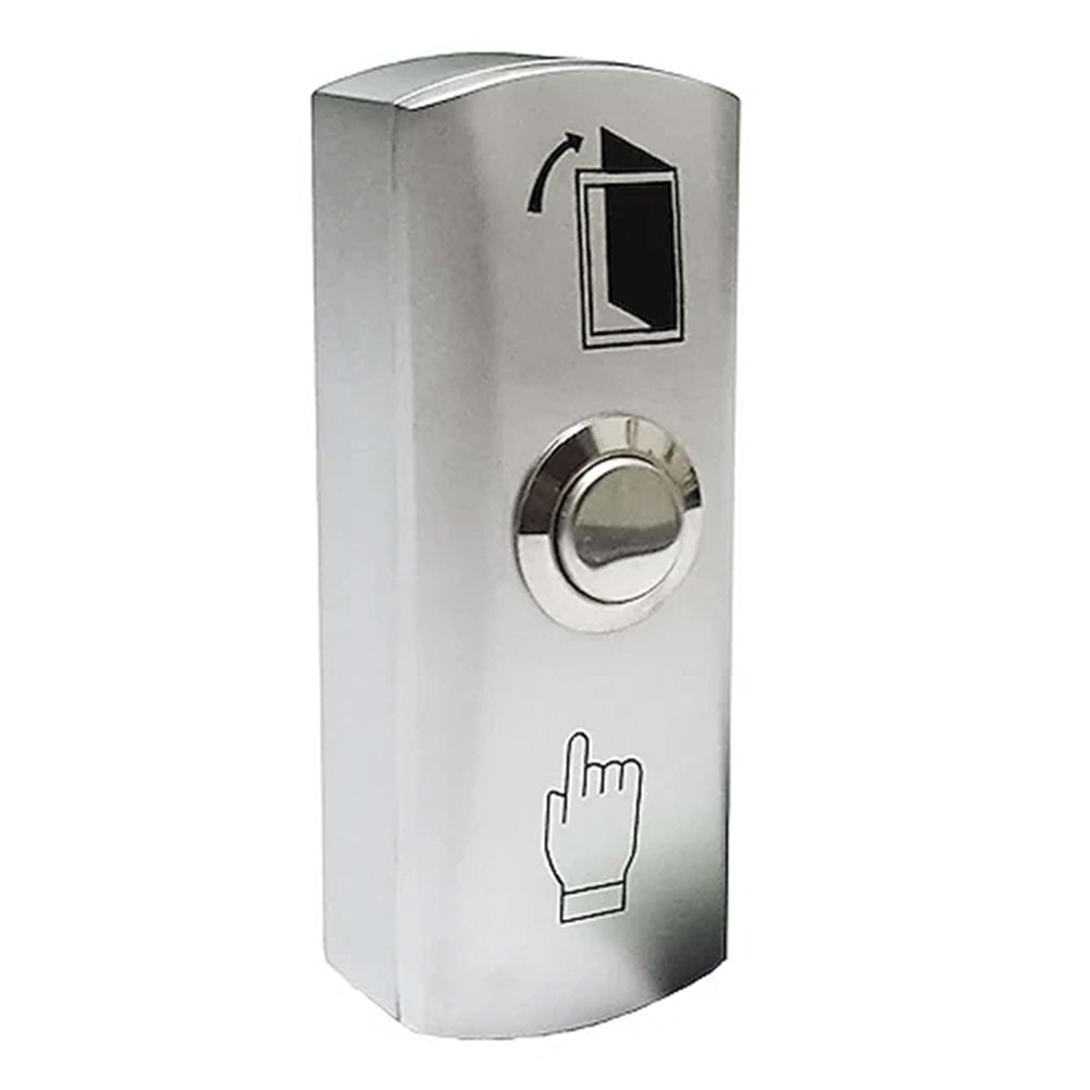 NOVACOM (NC-BT02) PASLANMAZ ÇELİK BUTON 16MM (TEK KONTAK) 