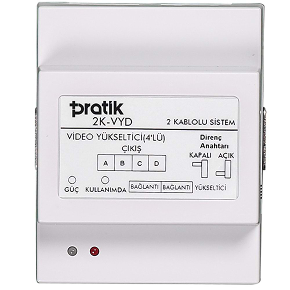 PRATİK KART (2K-VYD) VİDEO YÜKSELTİCİ-DAĞITICI