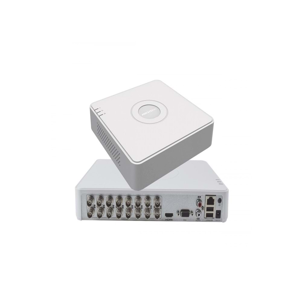 HIKVISION (DS-7116HGHI-K1) 16 KANAL 1xSES 1xHDMI 1xVGA 1xSATA HD-TVI KAYIT CİH(1080p) H265+
