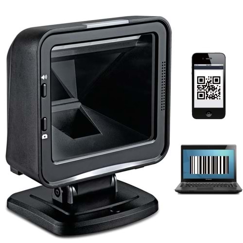 PERKON (PS5700) KAREKOD (2D) MASA TİPİ LAZER USB IMAGER BARKOD OKUYUCU 