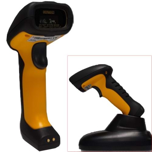 PERKON TIGER (RS51) 1D KABLOSUZ CCD BARKOD OKUYUCU + CRADLE