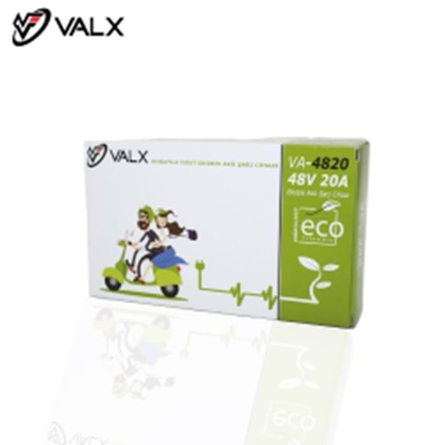 VALX (VA-4820) 48V 20A EKOBİS AKÜ ŞARJ CİHAZI (Süper Hızlı Şarj)