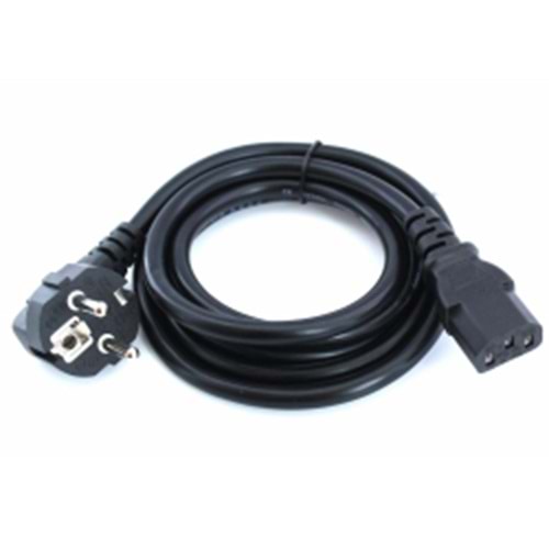 TEKNOGREEN (PC-0303) 3MT 0.75MM DİŞİ ERKEK POWER KABLO