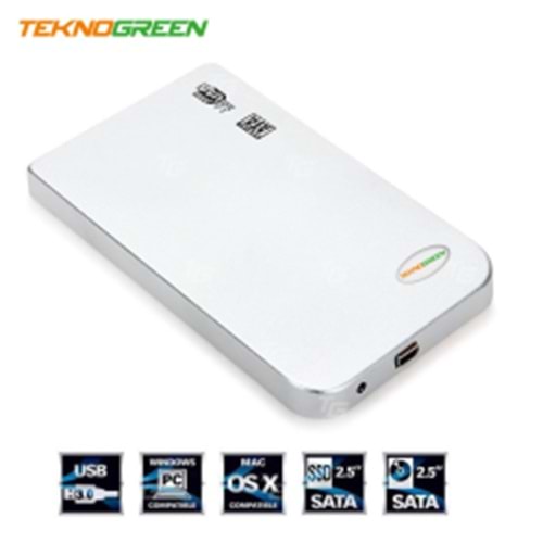 TEKNOGREEN (TKE-353) 2.5 INC USB 3.0 HARDDISK KUTUSU