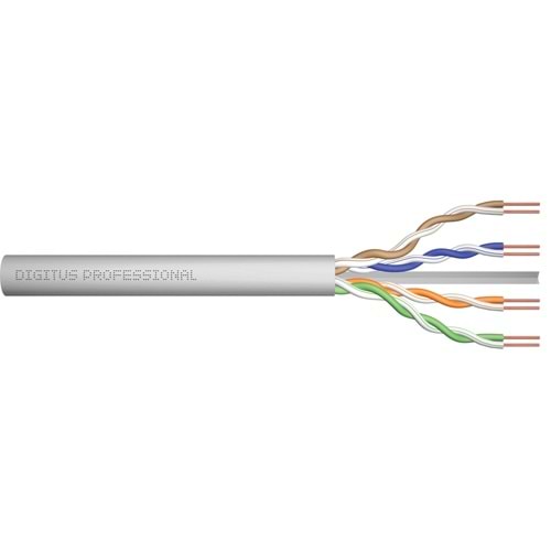 DIGITUS (DK.1613.VH.5) CAT6 U/UTP 23AWG LSZH GRİ KABLO (500MT.) 