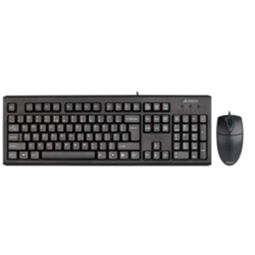 A4 TECH (KM-72620D) Q USB STANDART KABLOLU KLAVYE+MOUSE-SET 
