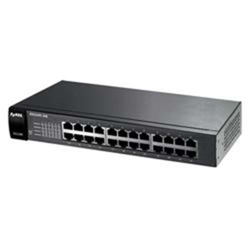 ZYXEL (ES1100-24E-EU01F) 24 PORT 10/100 YÖNETILEMEZ SWITCH