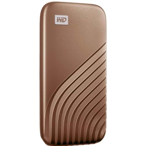 WESTERN DIGITAL (WDBAGF5000AGD-WESN) 500GB 2.5 MY PASSPORT GOLD TAŞINABİLİR SSD (1050MB/1000MB/s) 