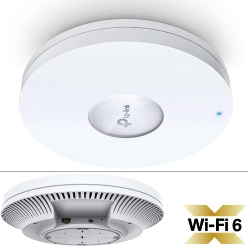 TP-LINK (EAP660 HD) 2.4GHZ (1148Mbps) 5GHZ (2402Mbps) WIFI6 DUAL BANT MULTY GIGABIT TAVAN ACCESS 
