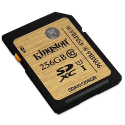KINGSTON (SDA10/256GB) 256GB SD-XC CLASS-10 HAFIZA KARTI 