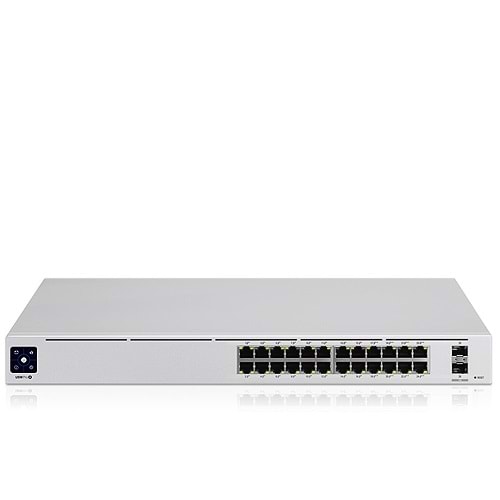 UBNT (USW-24-POE) 24 PORT 16xPOE 2xSFP 10/100/1000 95W RACKMOUNT SWITCH(YÖNETİLEBİLİR) 