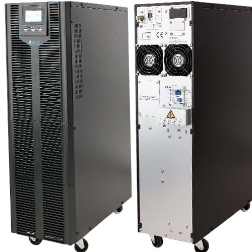 DOTVOLT (VOLT-MN-10KVA) 10KVA ONLINE GÜÇ KAYNAĞI-UPS LCD (1/1 FAZ 16x12V 7AH 5-15 DAK) 