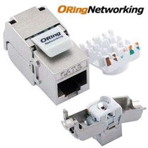 ORING (KJC6FS) RJ45 (8P/8C) CAT6 FTP YATIK KEYSTONE JACK