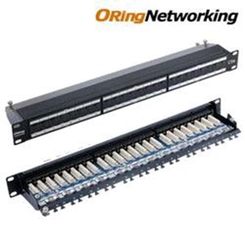 ORING (PPC5F24R) 24 PORT CAT5E FTP 50U DIK PATCH PANEL