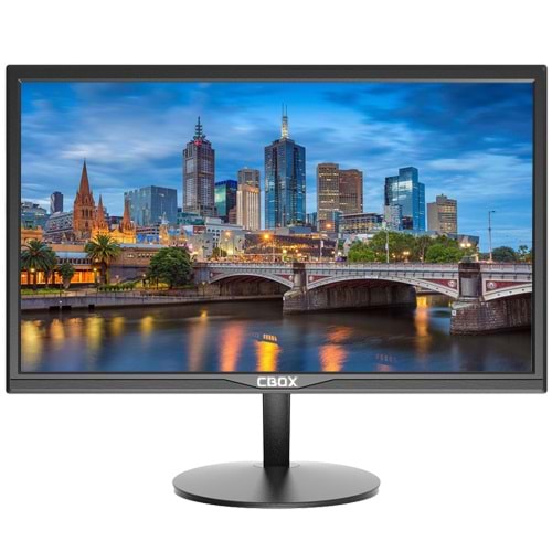 CBOX (2150MHV) 21.5 INC 5ms WIDESCREEN SİYAH LED MONİTÖR (VGA+HDMI+VESA Duvara Monte) 