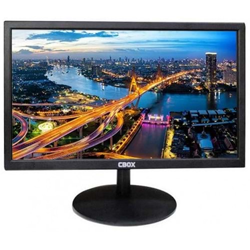 CBOX (1850HV) 18.5 INC 5ms WIDESCREEN SİYAH LED MONİTÖR (VGA+HDMI) 