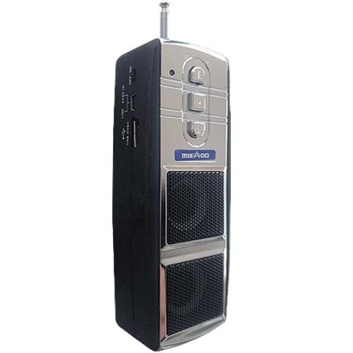 MIKADO (MD-22FM) IPOD+USB+SD+RADIO ŞARJ EDİLEBİLİR SPEAKER