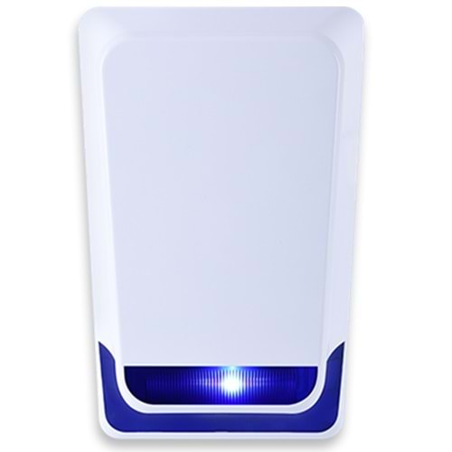 TEKNİM (TSS-5790B) HARİCİ SİREN (MAVİ) (6 LEDLİ PLASTİK KORUMALI)