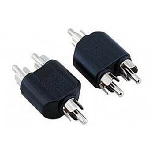 FREELINK (E1521) 1*RCA (E)/2*RCA (E-E) ADAPTÖR 