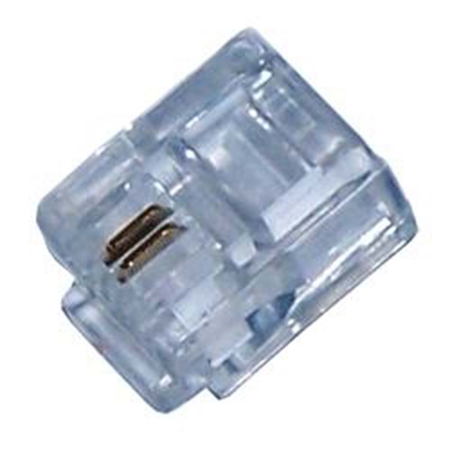 FREELINK (E2202-100) RJ10 (6P/2C) MODÜLER PLUG (PAKET 100 ADET) 